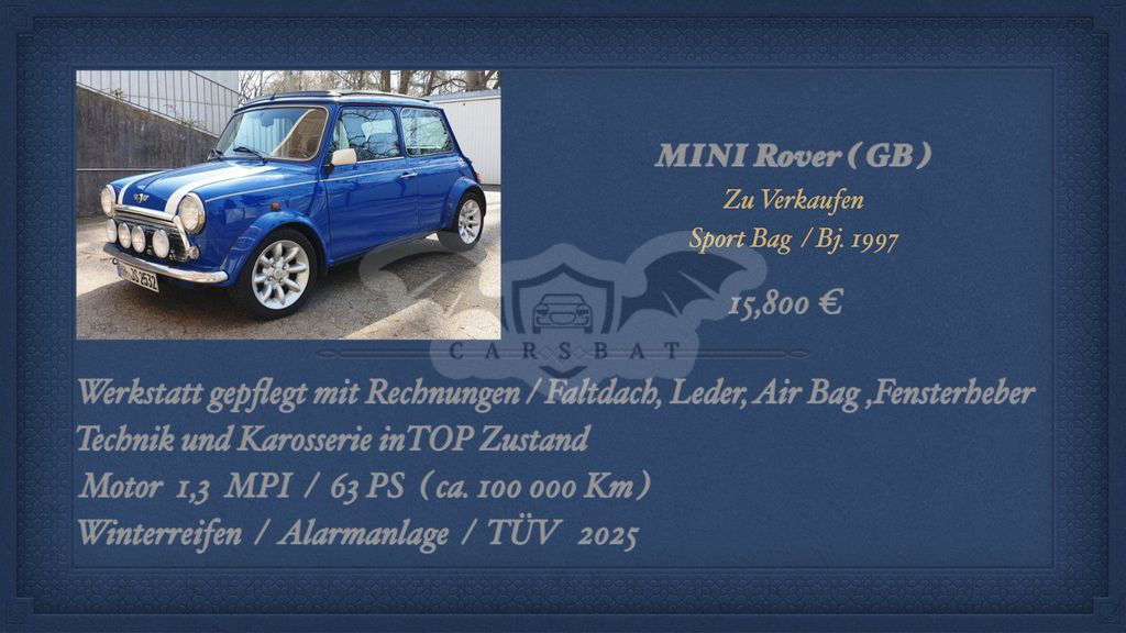Mini Cooper 1997